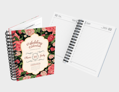 Agenda Diária A5 2025 Capa Maleável 328 Páginas 14,95x21cm (Couchê 300g Laminação Fosca) - 4x0 - 3 unid