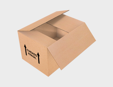 Caixa de Papelão Personalizada Nº 2434 - 38x24,5x16cm - 4x0 - 25 unid