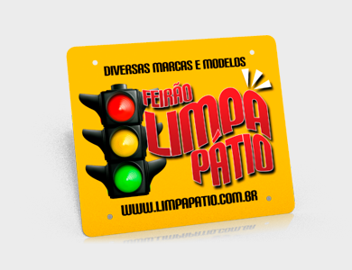 Cobre Placa para Moto em PVC 0,76mm Cristal Frente e Verso 20,5x17,5 cm - 4x0 - 50 unid