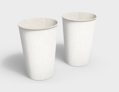 Copo de Papel Biodegradável Sem Impressão 440ml Sem Verniz 8,5x11cm	 - Sem Impressão - 2000 unid