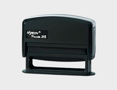 Carimbo Assinatura de Empresa Nykon ® N315 69x10mm - 1x0 - 10 unid